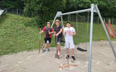 Unsere „Boule“ Boys waren fleißig!