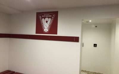 Umbau Sanierung Dusch- und Umkleideräume abgeschlossen!