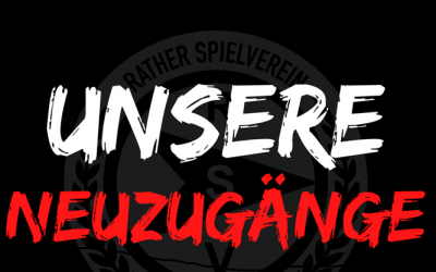 Unsere Neuzugänge in der Winterpause