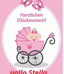 Gregor und Anna freuen sich über ihre Prinzessin Stella!