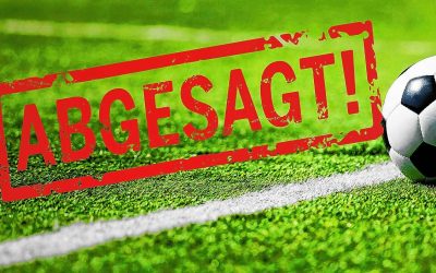 A-Junioren Punktspiel heute Abend abgesagt!