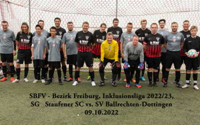 Kein Beinbruch die erste Niederlage für unser Inklusionsteam!