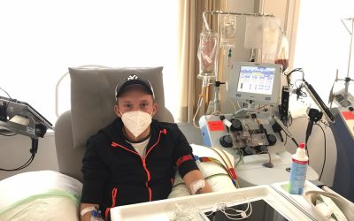 Tobi Hilfinger wurde zum Stammzellenspender für das vielleicht perfekte „Match”