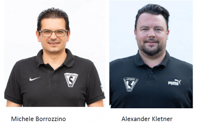 Tolle Nachricht! Unser Trainerteam Michele Borrozzino und Alexander Kletner hat verlängert und will den erfolgreich eingeschlagenen Weg weiter gehen!