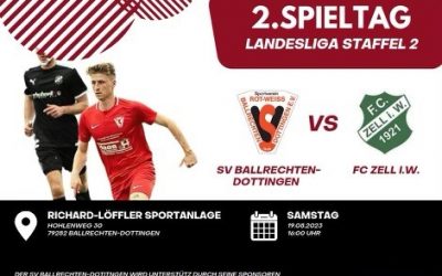Erste empfängt den FC Zell zum ersten Landesligaheimspiel