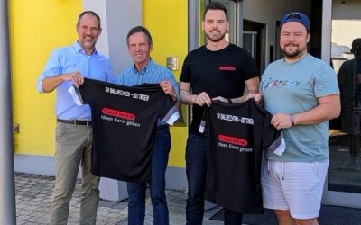 Fa. Color Metall sponsern neue Ausgehshirts!