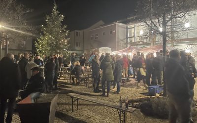 Gut besuchter Glühweinabend des SV