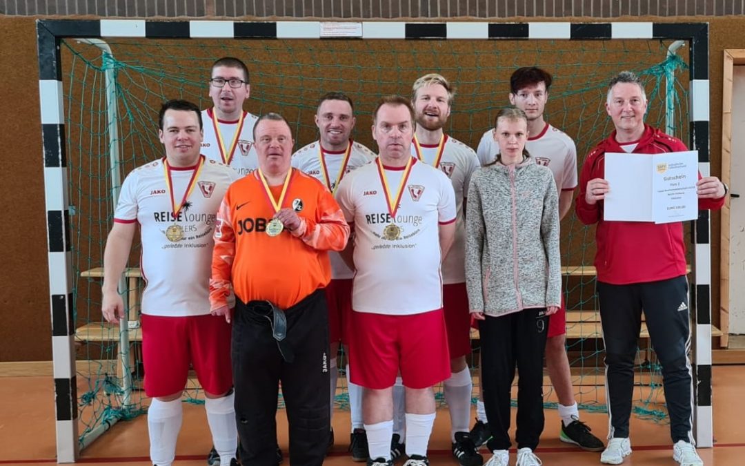 Unser Inklusionsteam erreichte erneut das Finale der Futsal-Bezirksmeisterschaften!