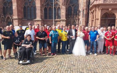 Wir gratulieren Arno & Fredericke auch zur kirchlichen Trauung!