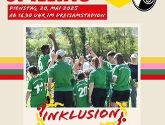 Inklusionsspieltag im Dreisamstadion