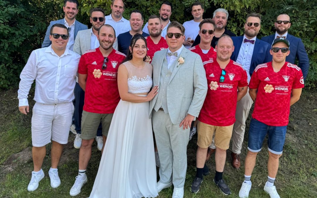 Unser Sponsor Thassilo Bechtel heiratete seine Barbara!