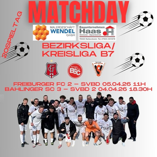 Erste auswärts beim FFC 2, Förderteam auswärts in Bahlingen