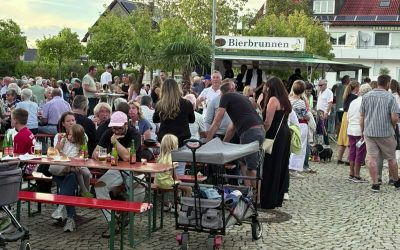 🍻Was für ein schöner Abend bei der 3. Auflage unseres Biergartens am Rathaus